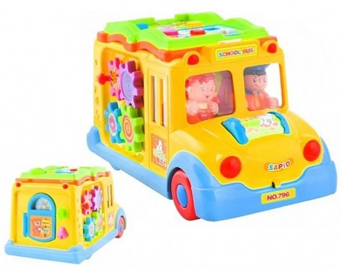 Multifunkční interaktivní školní autobus se zvuky