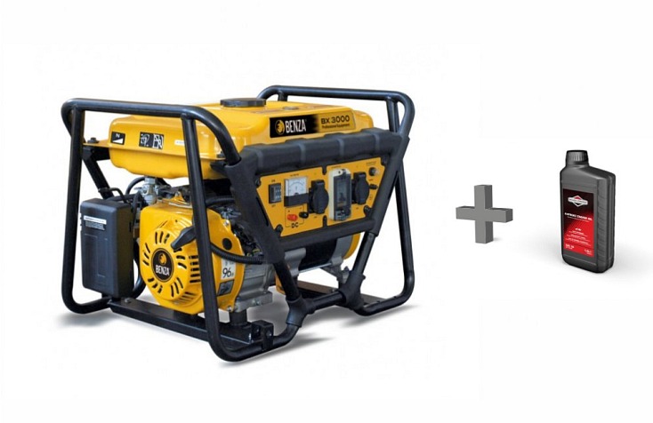 Elektrocentrála BENZA BX3000 3,4 kVA AVR