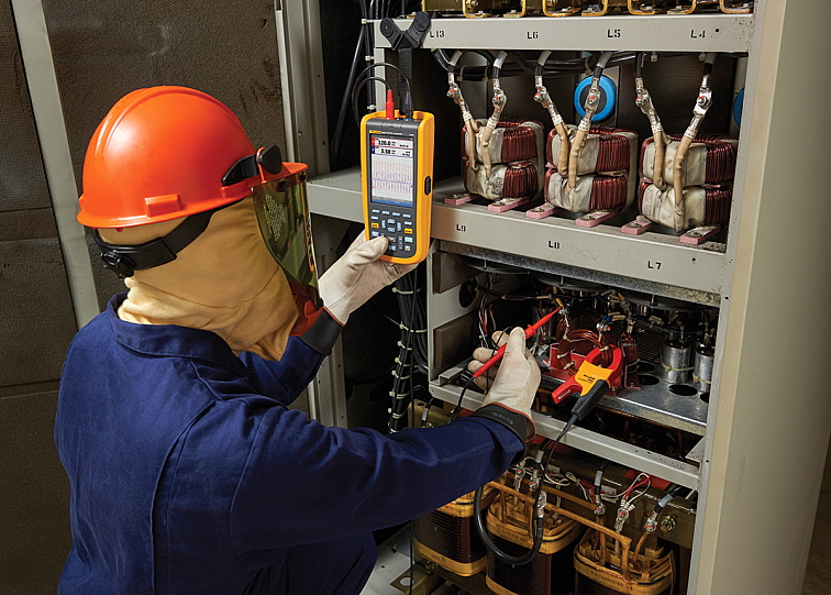 Fluke 125B/S - rozšírená sada ručného osciloskopu (40MHz)