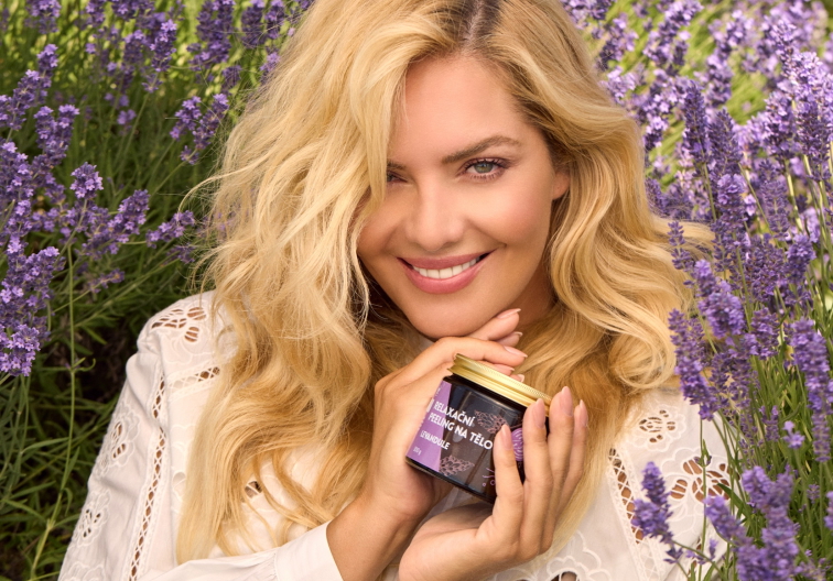 Relaxační peeling na tělo Levandule