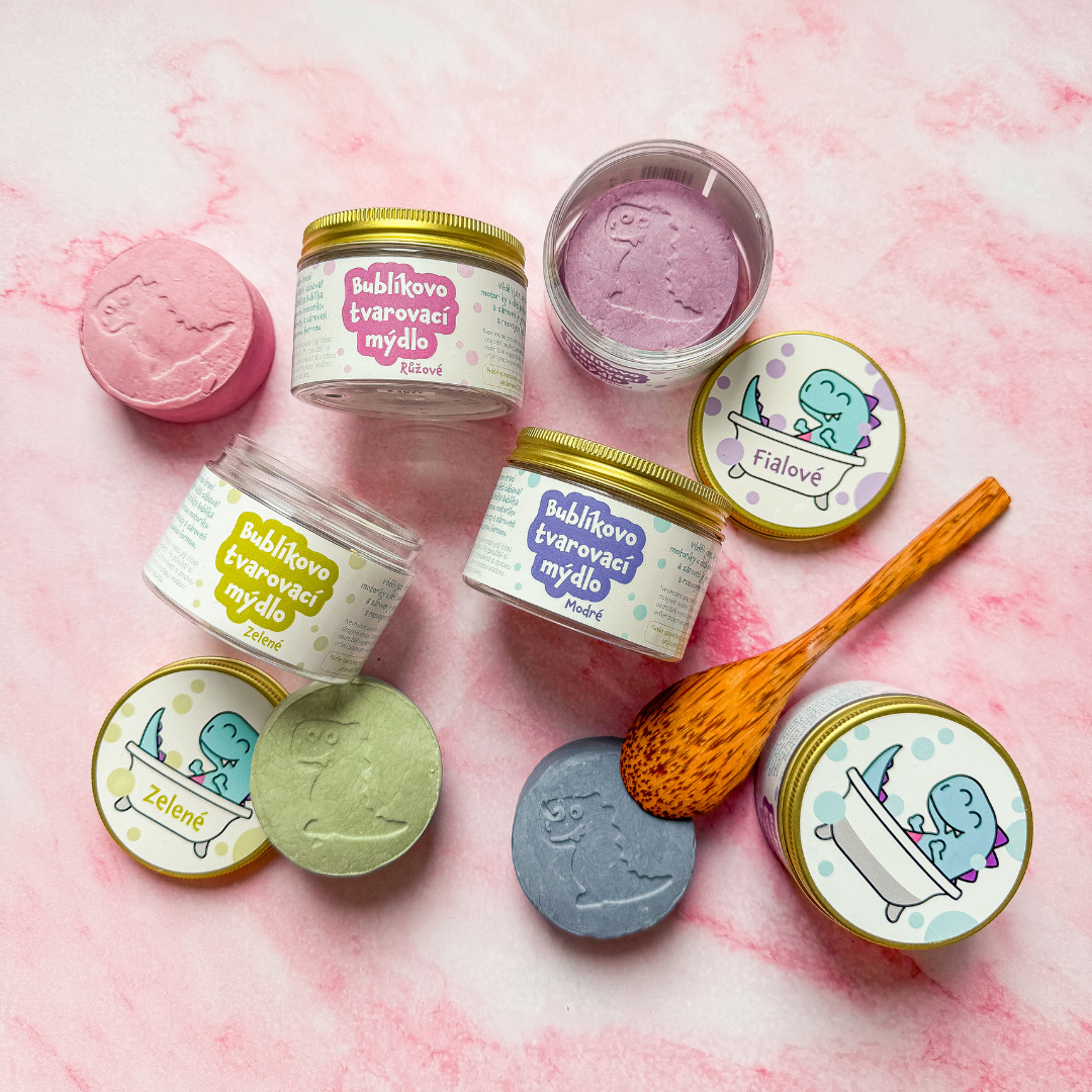 Bublíkovo tvarovací mýdlo – růžová