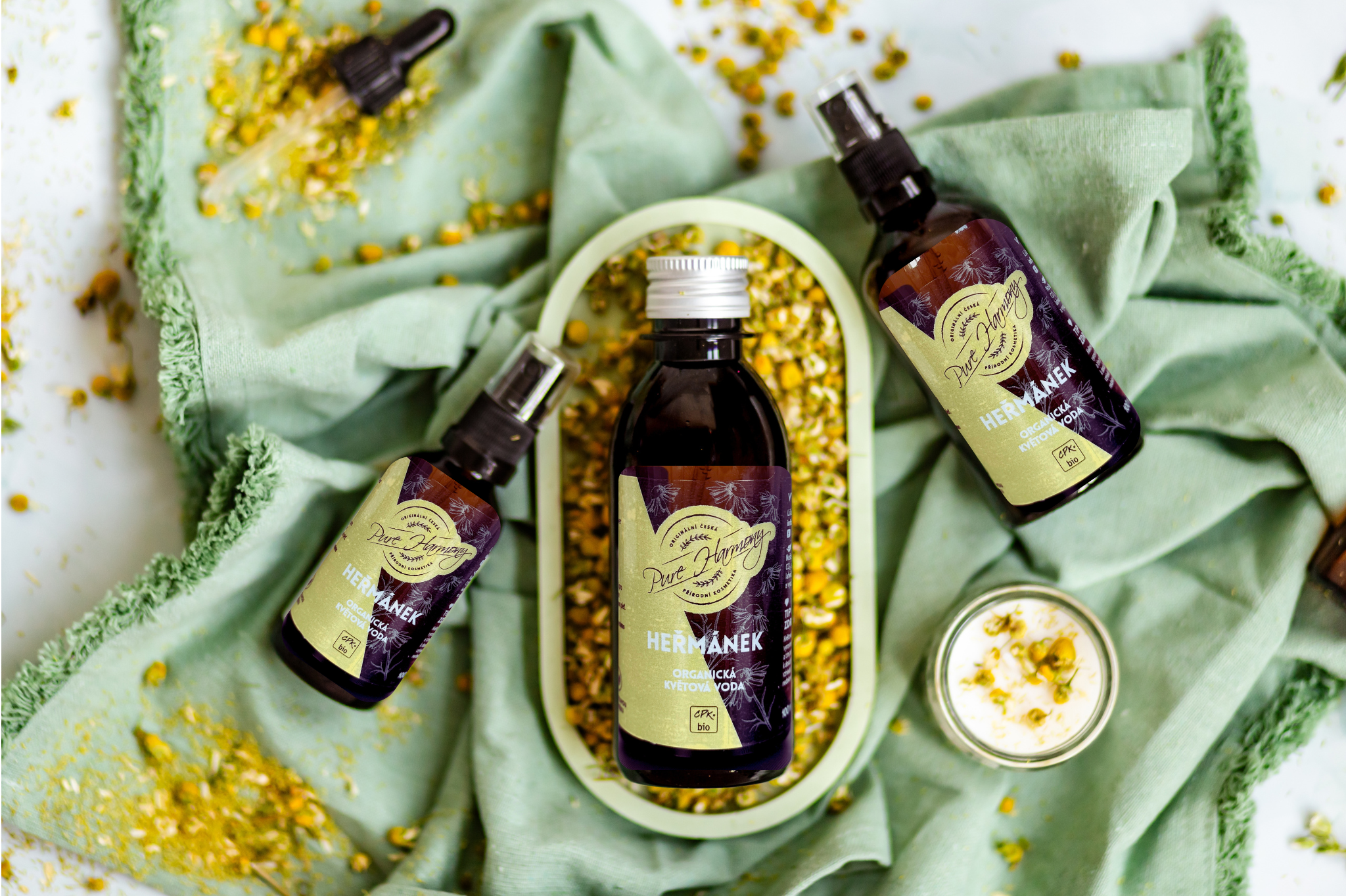 Dárková sada Organických květových vod