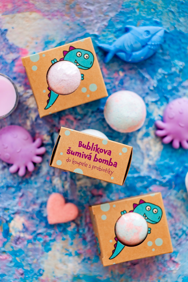 Batůžek dětské kosmetiky Bublíkova parta