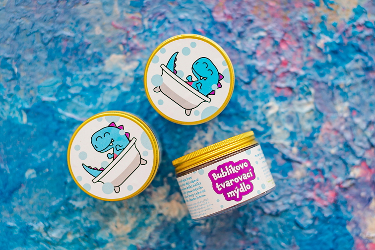 Bublíkovo tvarovací mýdlo – fialová