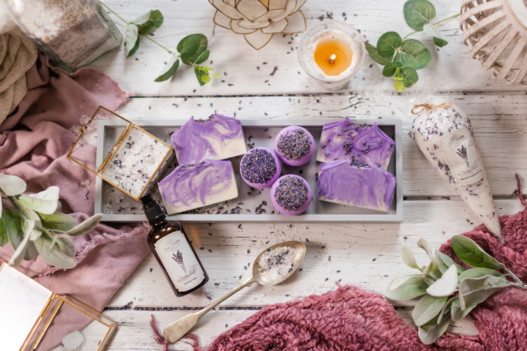 Zázračný Balzám na rty Levandule