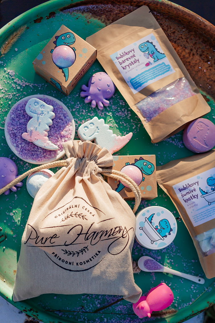 Batůžek dětské kosmetiky Bublíkova parta