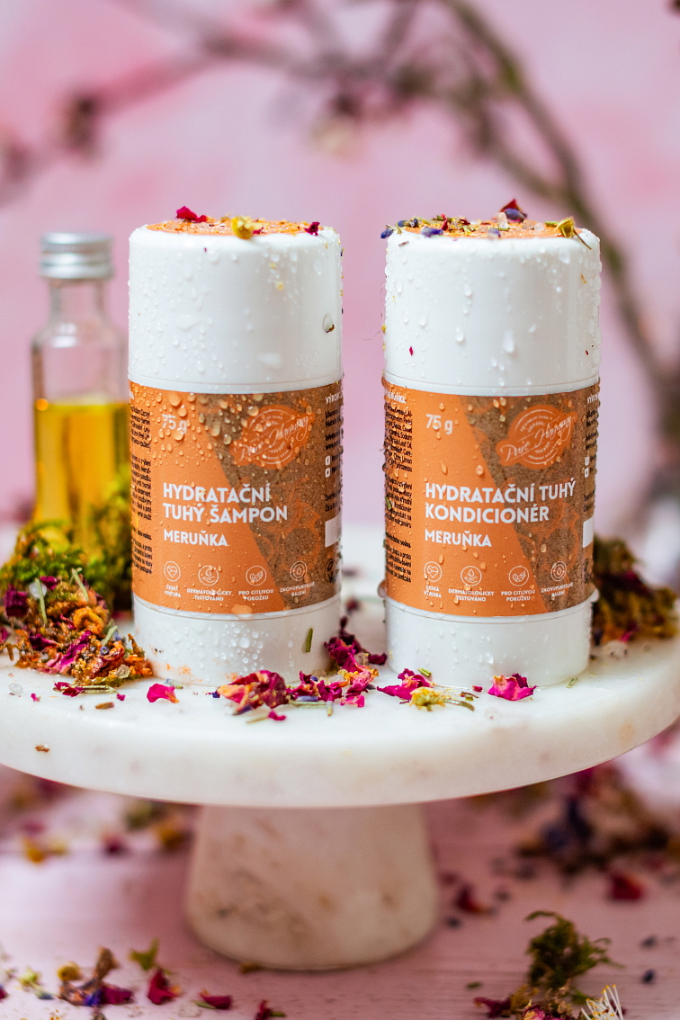 Hydratační tuhý kondicionér Meruňka