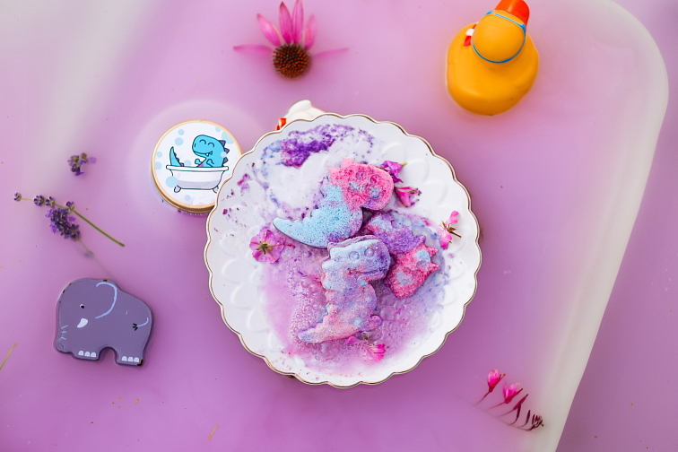 Bublíkovo tvarovací mýdlo – fialová