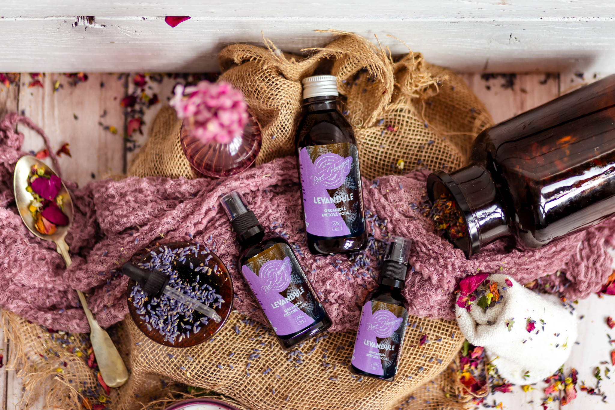 Levandulová voda BIO
