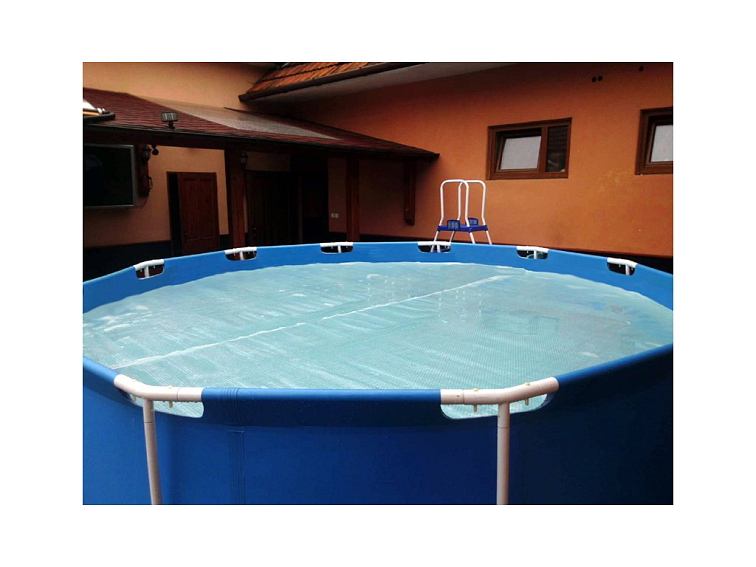 Solární plachta kruh 380 cm Cornisun půlený