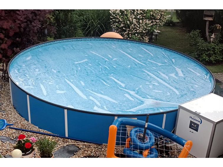 Solární plachta kruh 460 cm (půlená) Cornisun