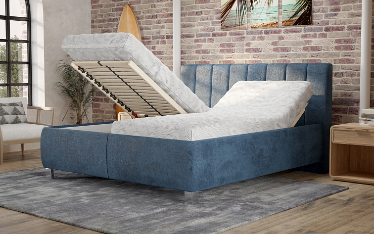 Manželská postel Vario MARINA s úložným prostorem