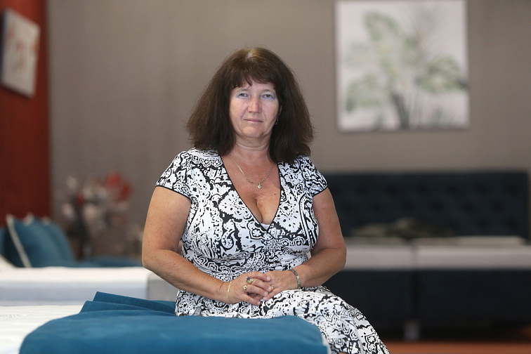 Manželská postel Vario ASPEN s úložným prostorem