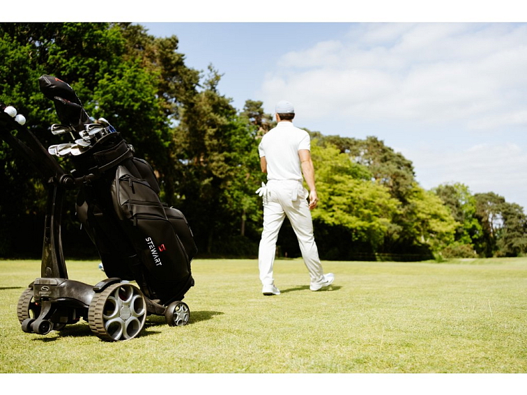 Stewart Golf Nero golfový cart bag černý