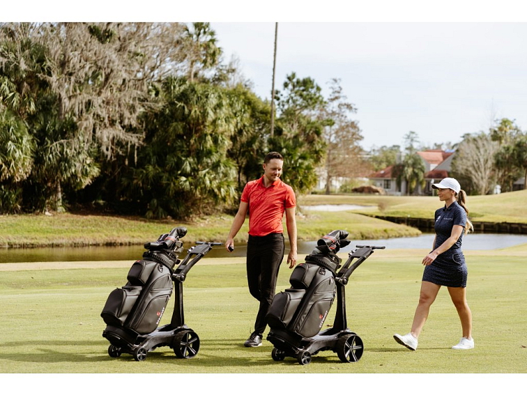 Stewart Golf Nero golfový cart bag černý