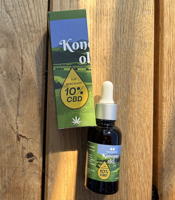 Konopný olej 10% CBD Jaromír 99 30 ml