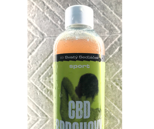 Sport CBD sprchový gel 2v1 s konopím a zeleným čajem