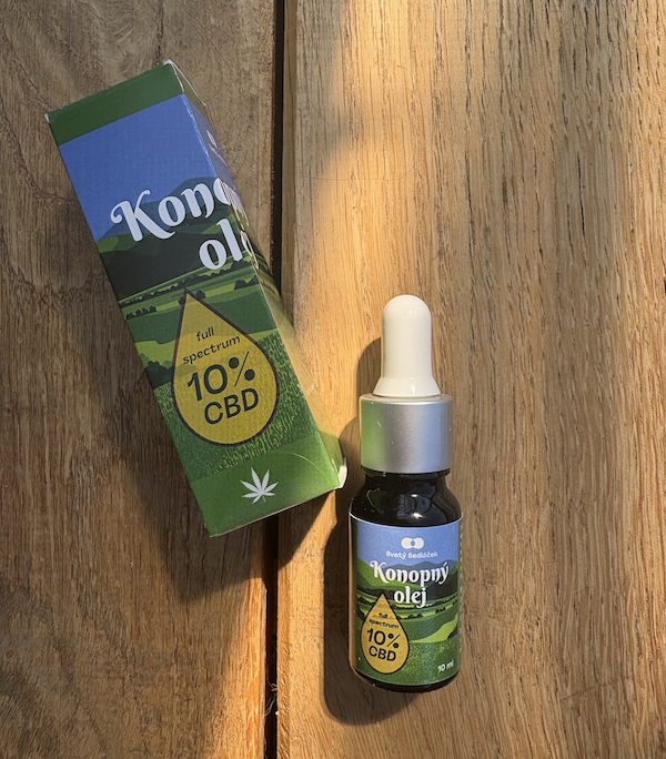 Konopný olej 10% CBD Jaromír 99 10 ml