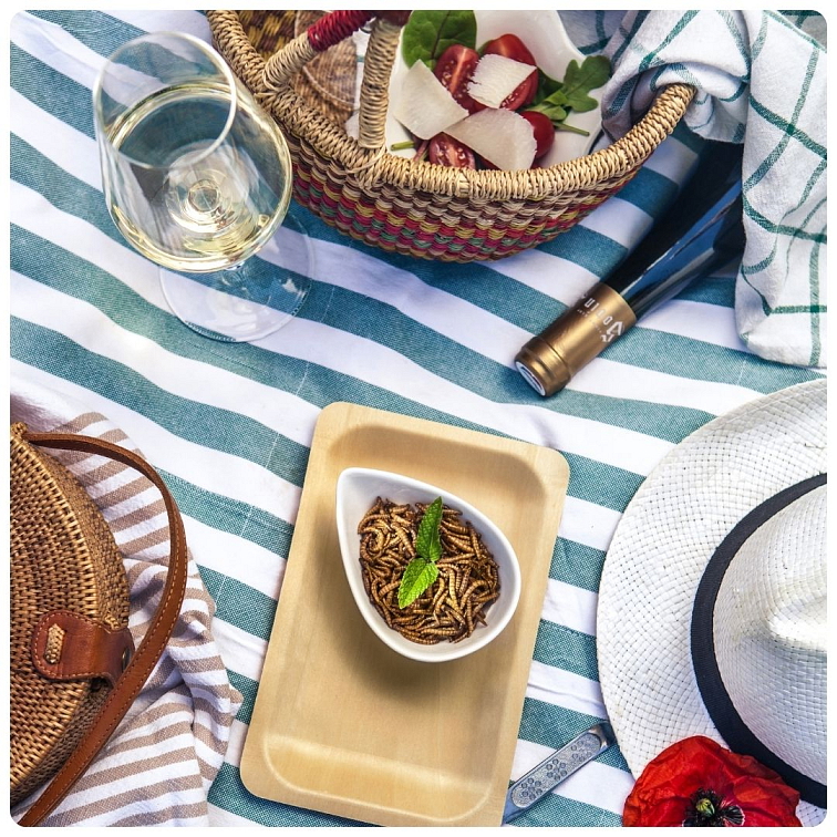 Křupaví červíci s habanerem