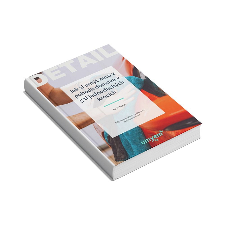 E-book: Jak si umýt auto v pohodlí domova v 5 jednoduchých krocích