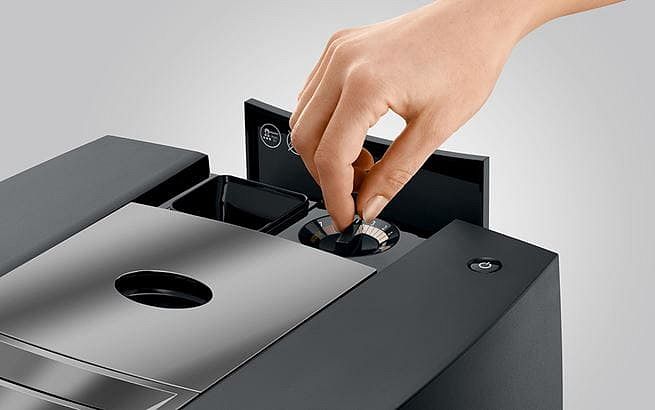 JURA J10 Piano Black - automatický kávovar