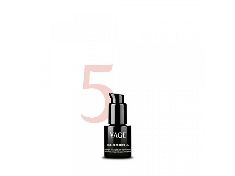 YAGE ORGANICS Č. 5 Liftingové sérum s kolagenem a peptidy HELLO BEAUTIFUL 30 ml