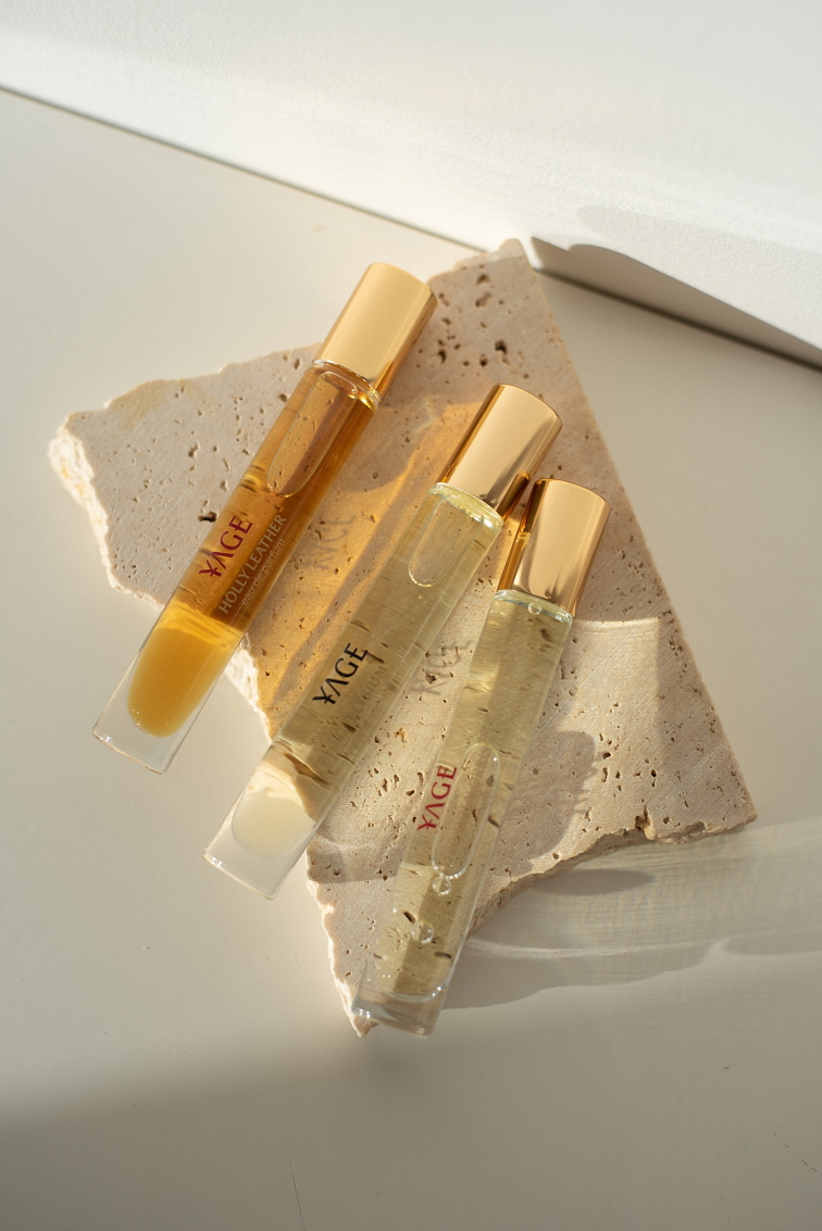 YAGE ORGANICS 96% přírodní parfémová voda EdP Holly Leather