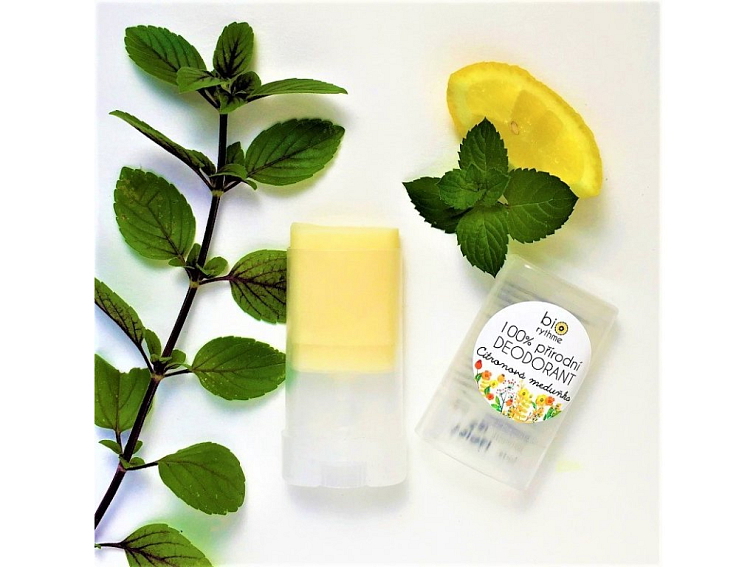 BIORYTHME 100% přírodní tuhý deodorant Citronová meduňka