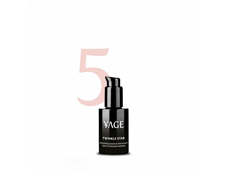 YAGE ORGANICS Noční exfoliační sérum s ovocnými AHA kyselinami TWINKLE STAR 30 ml