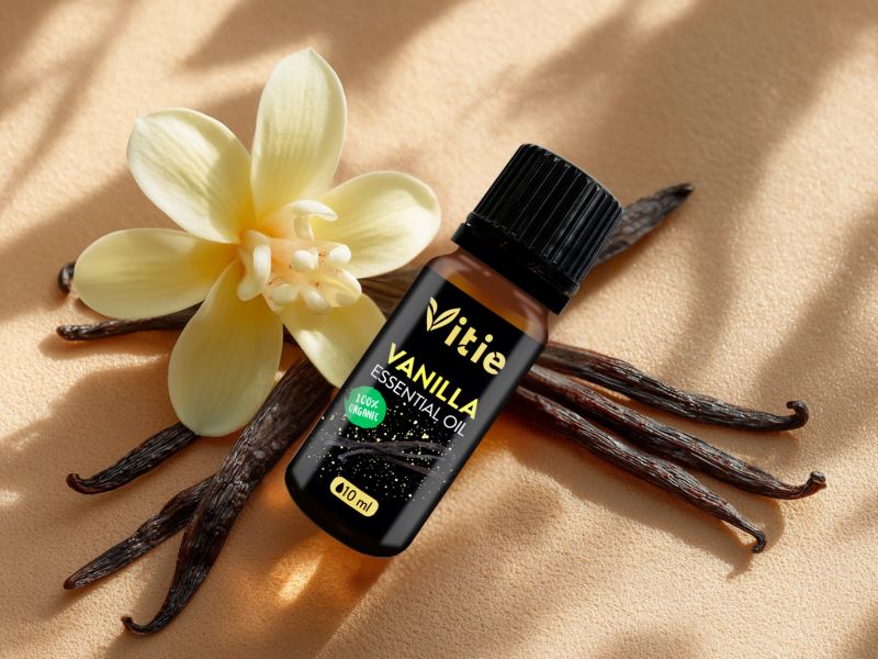 BIO 100% Esenciální olej Vanilka, 10 ml, Vitie