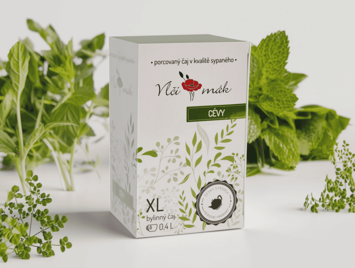 XL čaj Cévy, 20 sáčků, Vlčí Mák