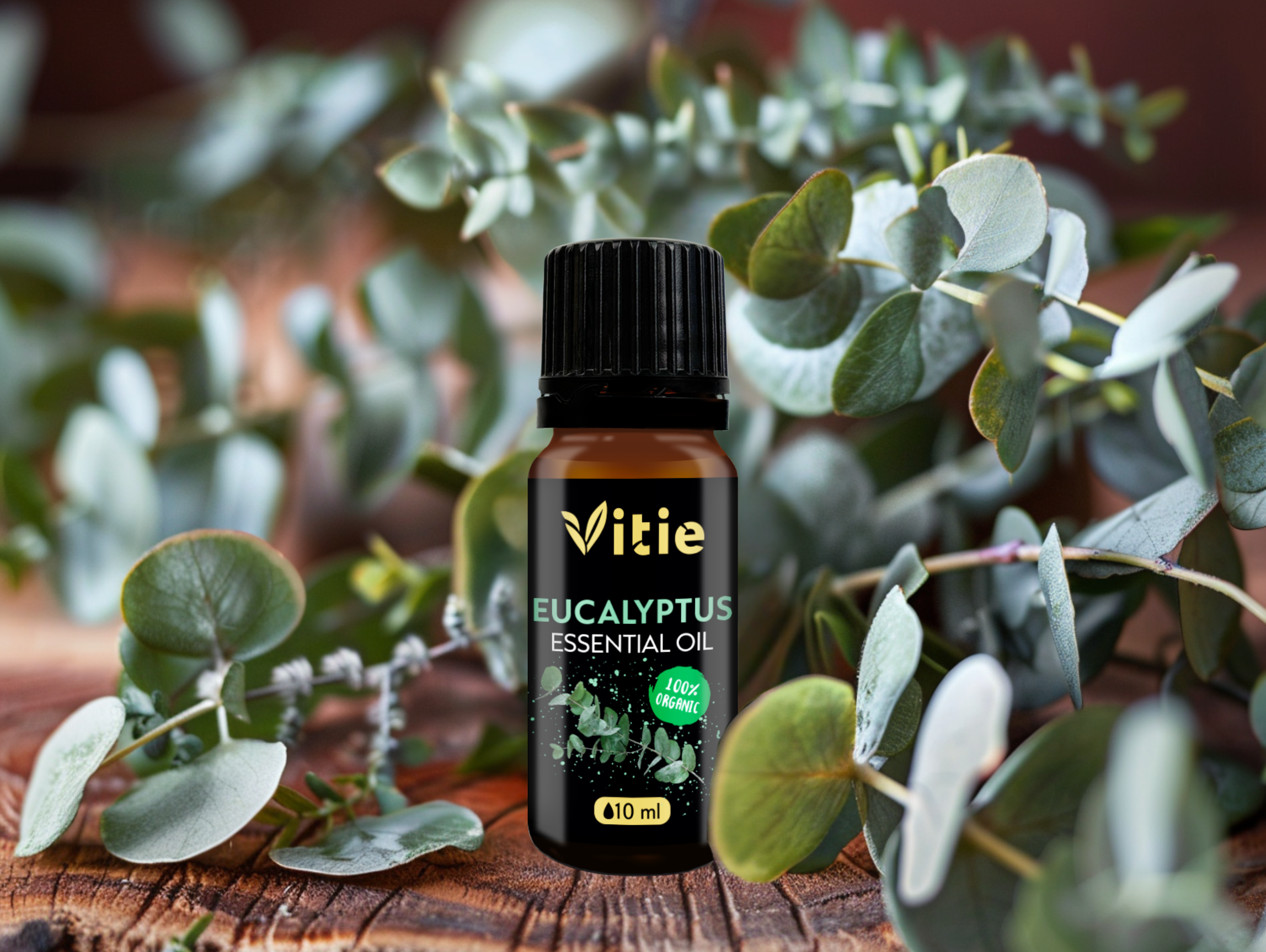BIO 100% Esenciální olej Eukalyptus globulus, 10 ml, Vitie