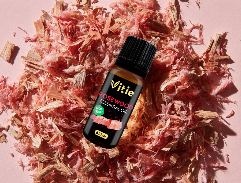 100% BIO Esenciální olej Růžové dřevo, 10 ml, Vitie