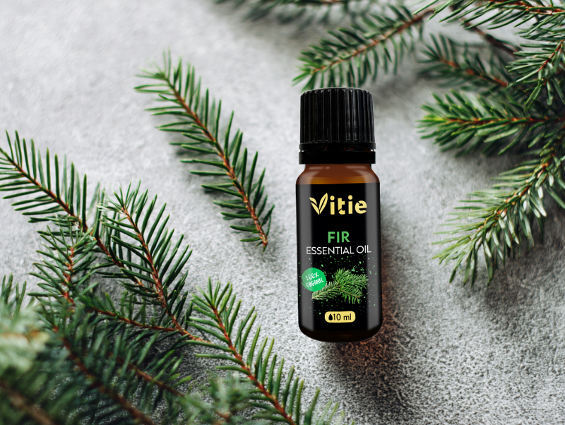 100% BIO Esenciální olej Jedle, 10ml, Vitie