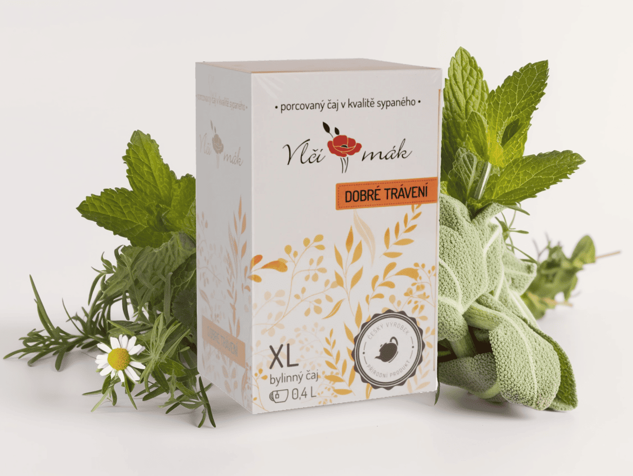 XL čaj Dobré trávení, 20 sáčků, Vlčí Mák
