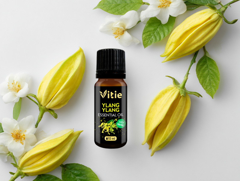 BIO 100% Esenciální olej Ylang Ylang, 10 ml, Vitie