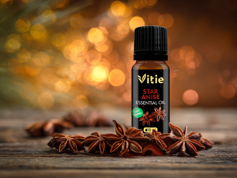 100% BIO Esenciální olej Badyán, 10ml, Vitie