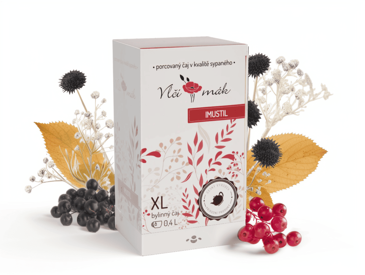 XL čaj Imustil, 20 sáčků, Vlčí Mák