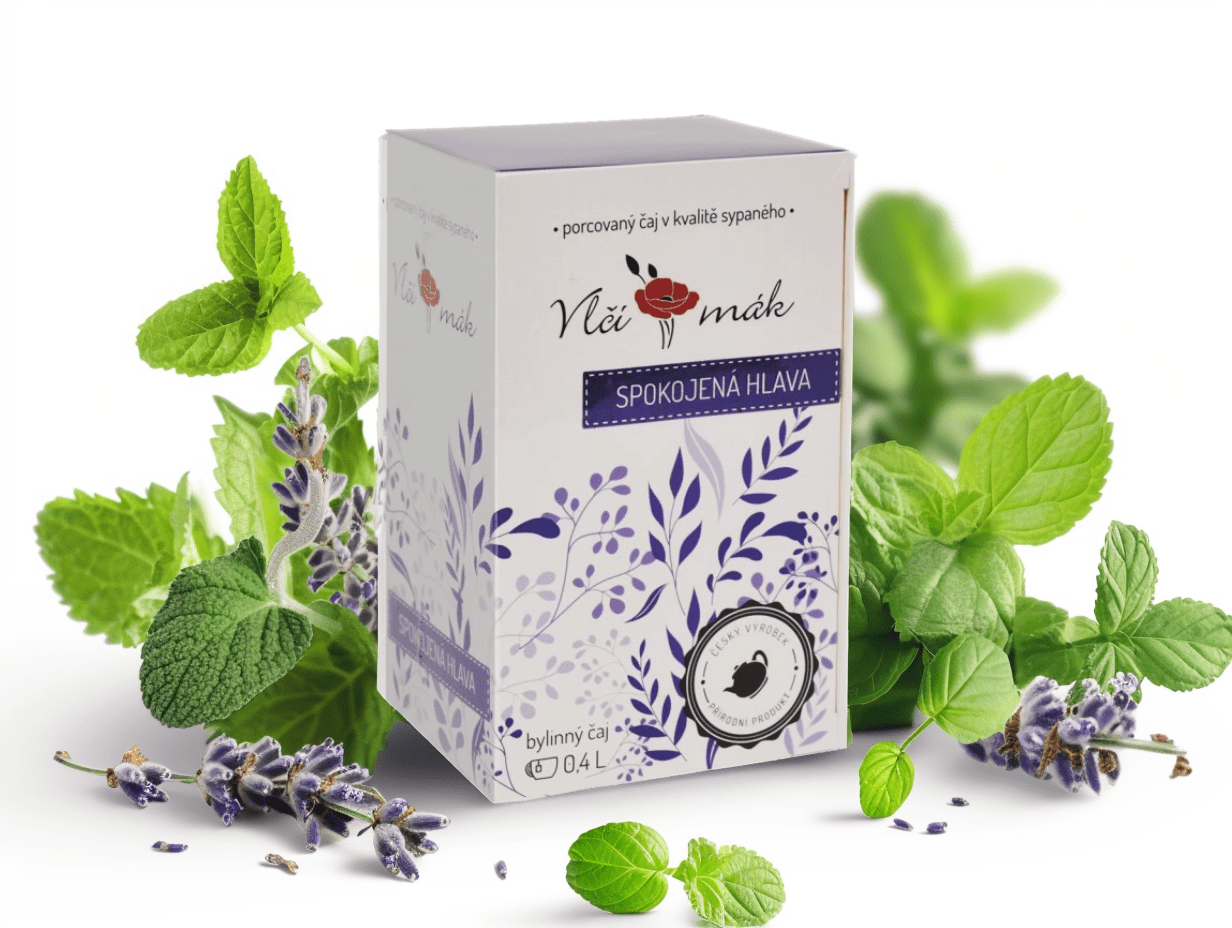 XL čaj Spokojená hlava, 20 sáčků, Vlčí Mák