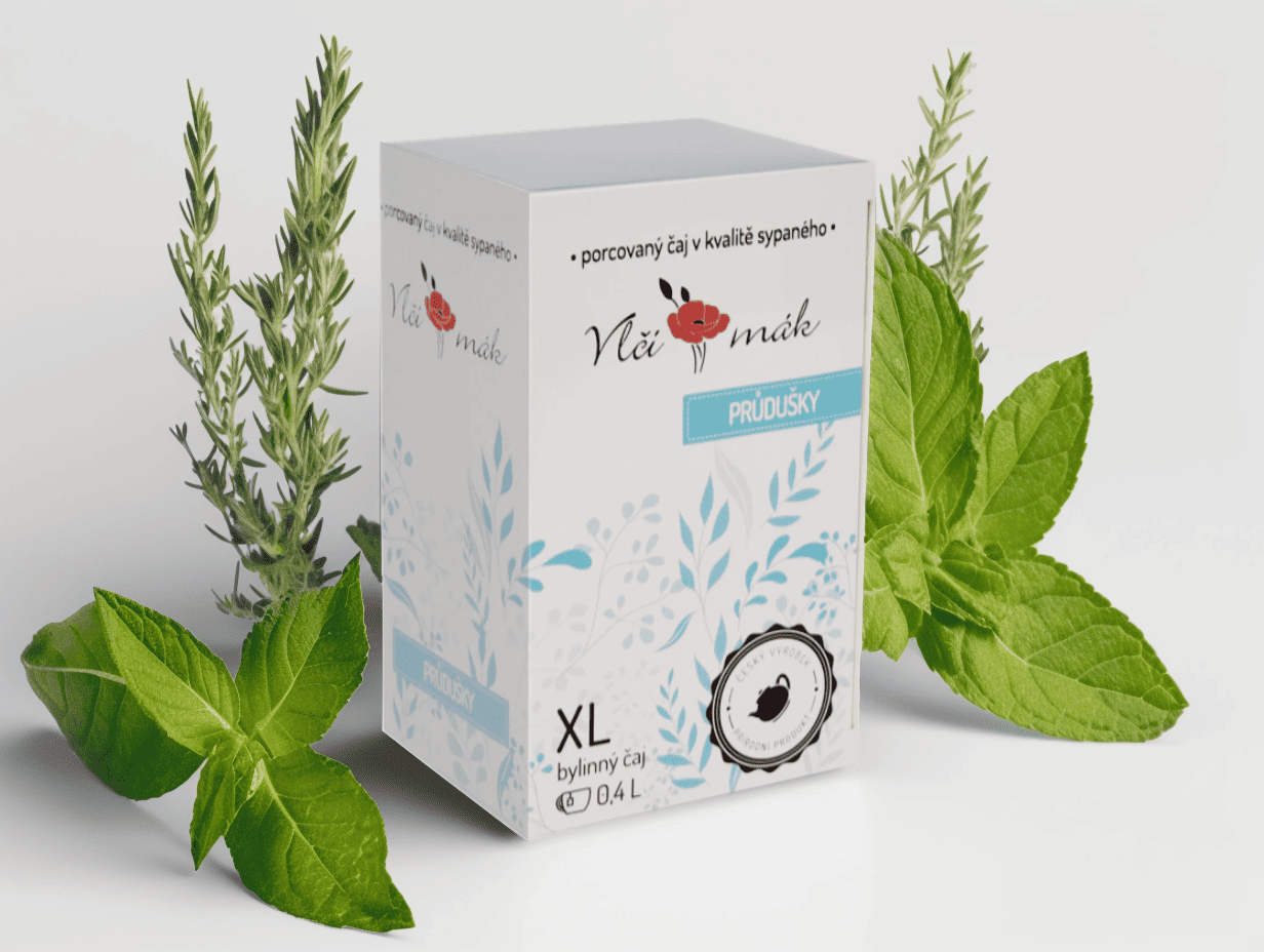 XL čaj Průdušky, 20 sáčků, Vlčí Mák