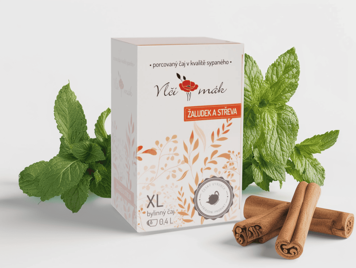 XL čaj Žaludek a střeva, 20 sáčků, Vlčí Mák