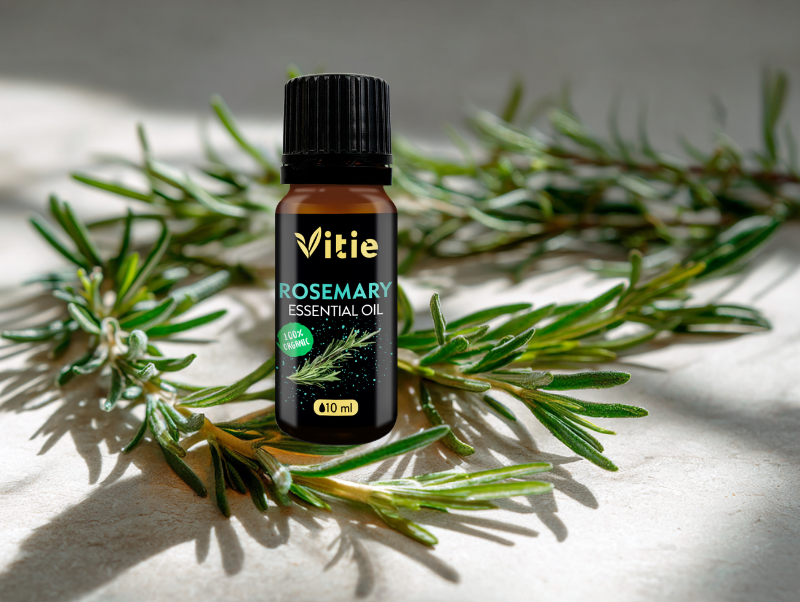 BIO 100% Esenciální olej Rozmarýn, 10 ml, Vitie