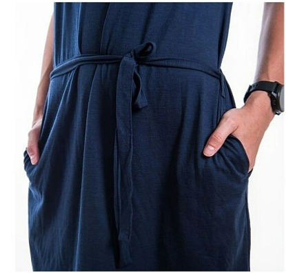 SENSOR MERINO ACTIVE DÁMSKÉ ŠATY deep blue