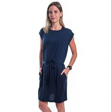 SENSOR MERINO ACTIVE DÁMSKÉ ŠATY deep blue