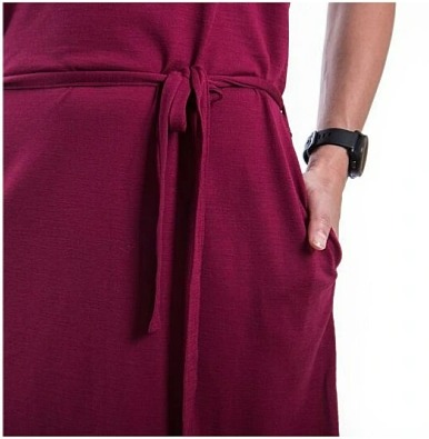 SENSOR MERINO ACTIVE DÁMSKÉ ŠATY lilla