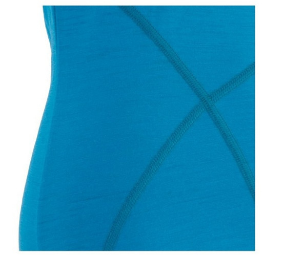 SENSOR MERINO ACTIVE dámský nátělník modrá