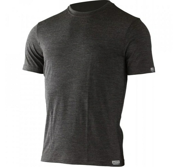 LASTING pánské merino triko CHUAN tm.šedá