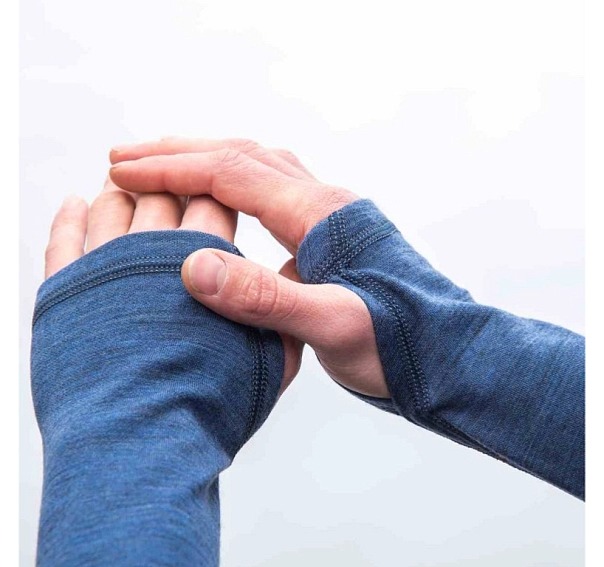 SENSOR MERINO BOLD pánské triko dl.rukáv cool blue