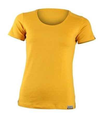 LASTING dámské merino triko IRENA žluté