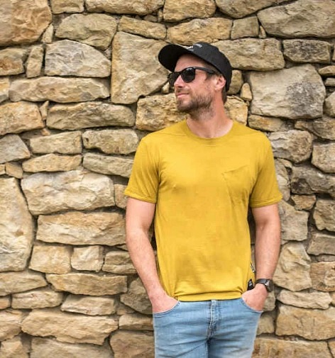 SENSOR MERINO AIR traveller pánské triko kr.rukáv olive green